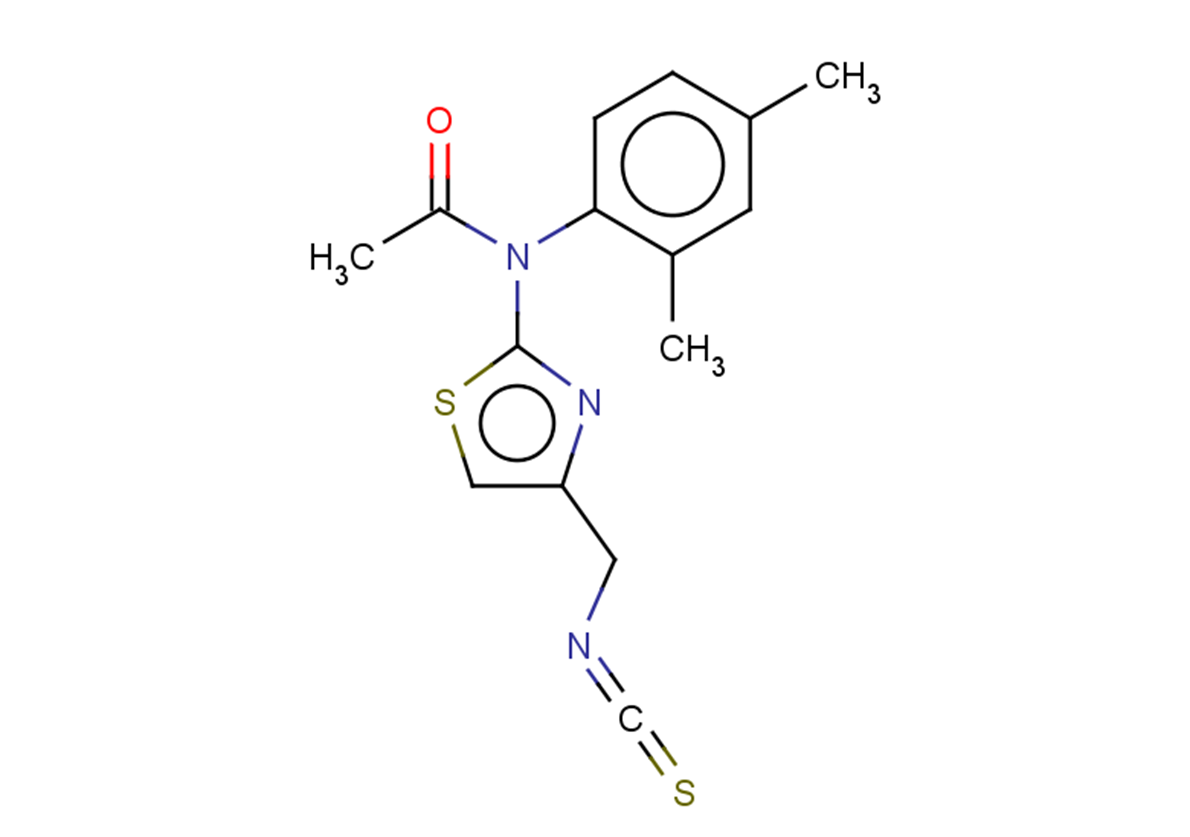 N-(2,4-dimethylphenyl)-N-[4-(isothiocyanatomethyl)-1,3-thiazol-2-yl]acetamide