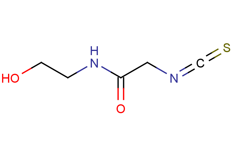 N-(2-hydroxyethyl)-2-isothiocyanatoacetamide