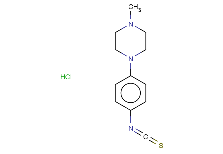 1-(4-isothiocyanatophenyl)-4-methylpiperazine hydrochloride