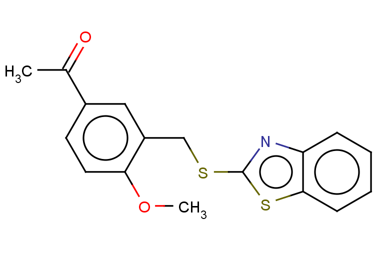1-{3-[(1,3-benzothiazol-2-ylsulfanyl)methyl]-4-methoxyphenyl}ethan-1-one