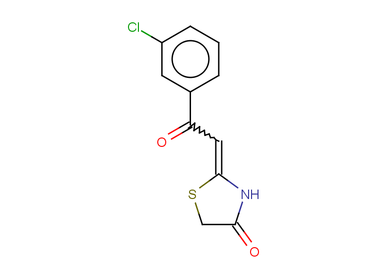 2-[2-(3-chlorophenyl)-2-oxoethylidene]-1,3-thiazolidin-4-one