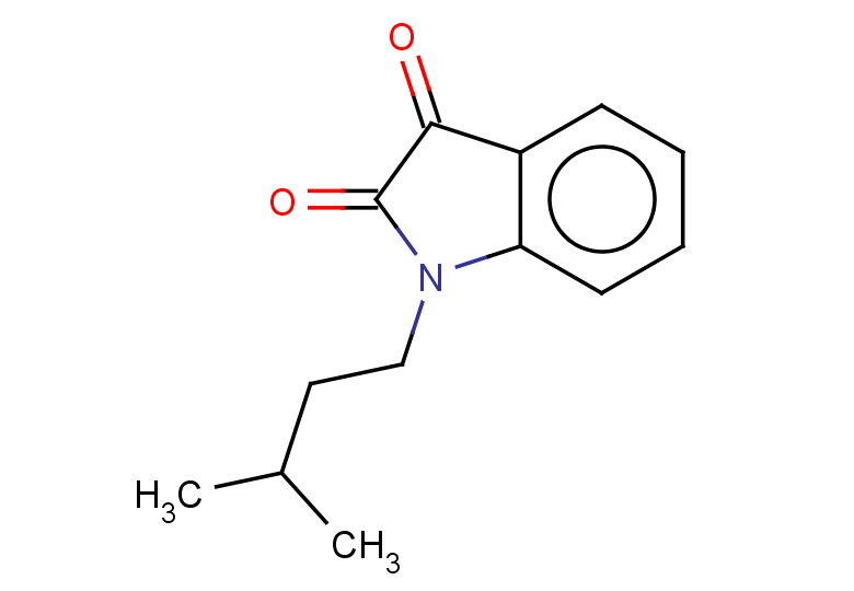 1-(3-methylbutyl)-2,3-dihydro-1H-indole-2,3-dione