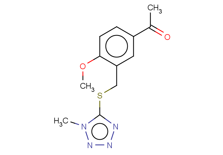 1-(4-methoxy-3-{[(1-methyl-1H-1,2,3,4-tetrazol-5-yl)sulfanyl]methyl}phenyl)ethan-1-one