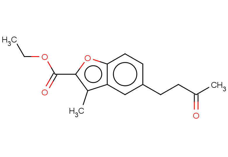 ethyl 3-methyl-5-(3-oxobutyl)-1-benzofuran-2-carboxylate