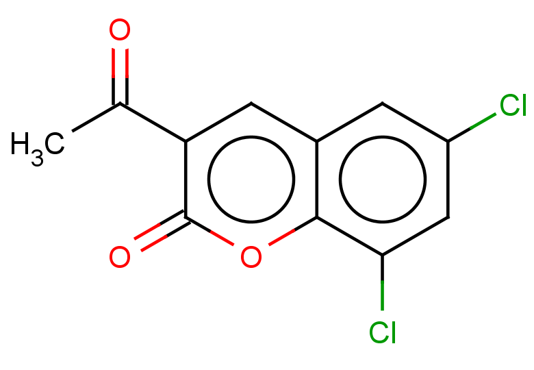 3-acetyl-6,8-dichloro-2H-chromen-2-one