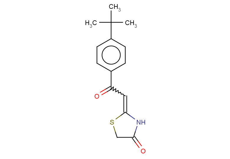 2-[2-(4-tert-butylphenyl)-2-oxoethylidene]-1,3-thiazolidin-4-one
