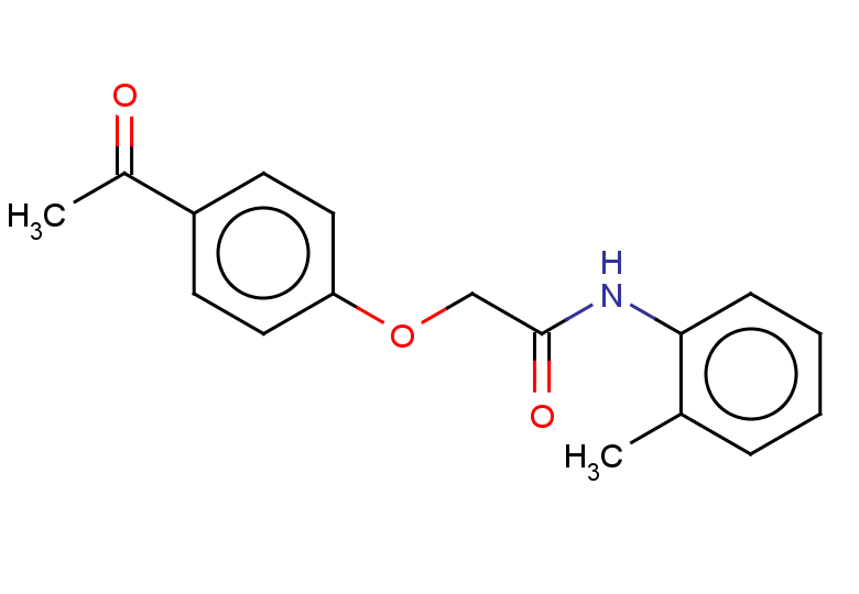 2-(4-acetylphenoxy)-N-(2-methylphenyl)acetamide