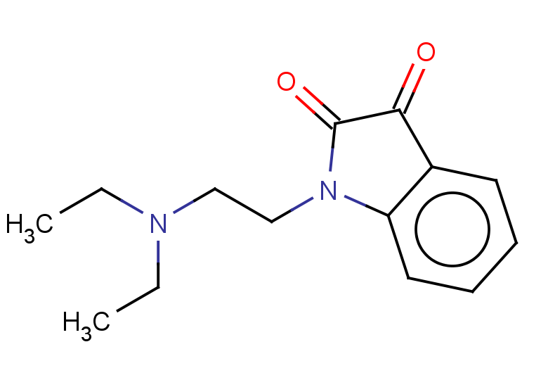 1-[2-(diethylamino)ethyl]-2,3-dihydro-1H-indole-2,3-dione