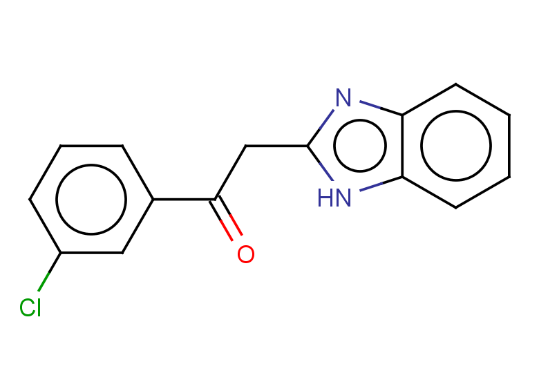 2-(1H-1,3-benzodiazol-2-yl)-1-(3-chlorophenyl)ethan-1-one