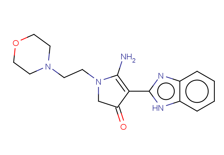 5-amino-4-(1H-1,3-benzodiazol-2-yl)-1-[2-(morpholin-4-yl)ethyl]-2,3-dihydro-1H-pyrrol-3-one