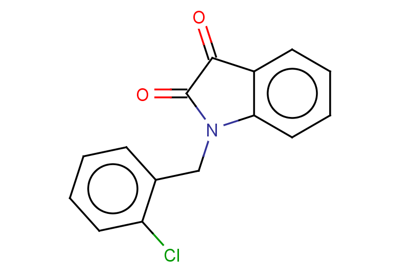 1-[(2-chlorophenyl)methyl]-2,3-dihydro-1H-indole-2,3-dione