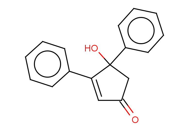 4-hydroxy-3,4-diphenylcyclopent-2-en-1-one