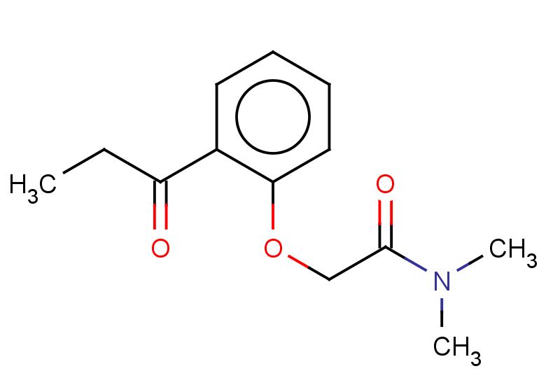 N,N-dimethyl-2-(2-propanoylphenoxy)acetamide