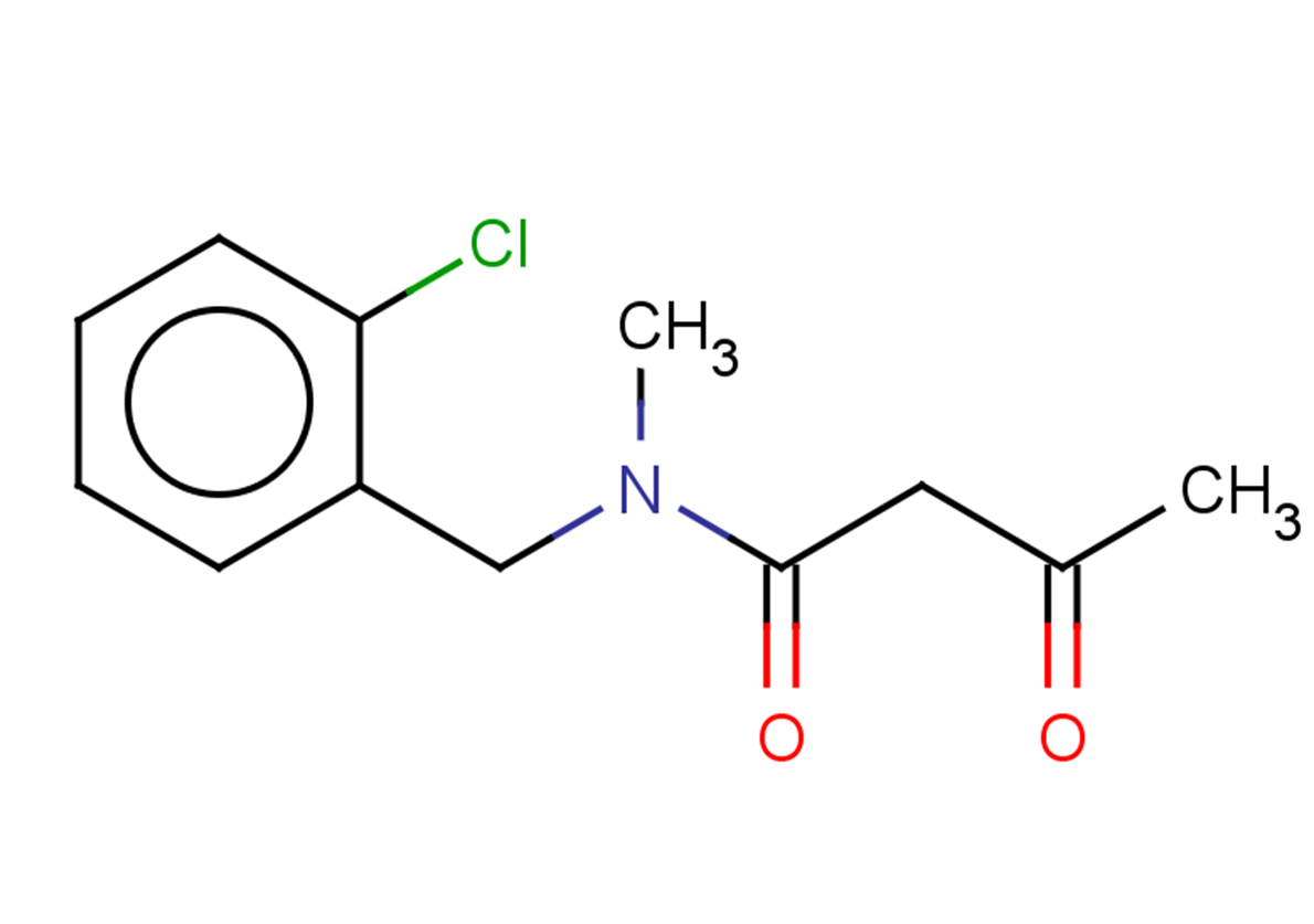 N-[(2-chlorophenyl)methyl]-N-methyl-3-oxobutanamide