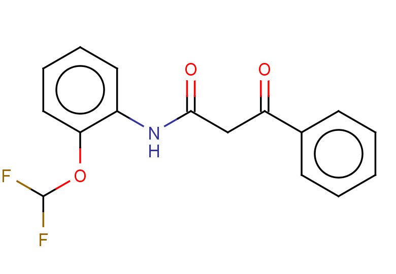 N-[2-(difluoromethoxy)phenyl]-3-oxo-3-phenylpropanamide
