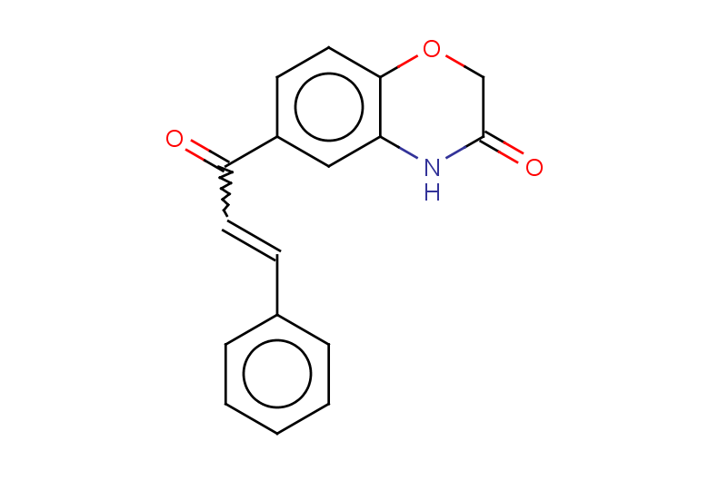 6-(3-phenylprop-2-enoyl)-3,4-dihydro-2H-1,4-benzoxazin-3-one