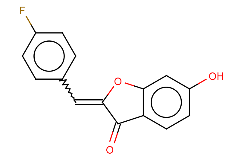 2-[(4-fluorophenyl)methylidene]-6-hydroxy-2,3-dihydro-1-benzofuran-3-one
