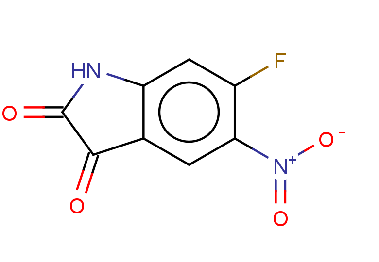 6-fluoro-5-nitro-2,3-dihydro-1H-indole-2,3-dione