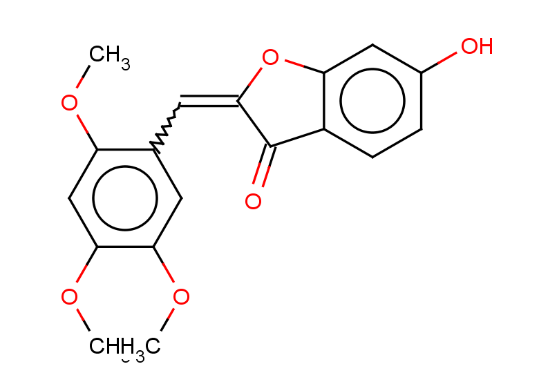 6-hydroxy-2-[(2,4,5-trimethoxyphenyl)methylidene]-2,3-dihydro-1-benzofuran-3-one