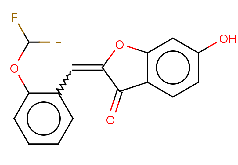2-{[2-(difluoromethoxy)phenyl]methylidene}-6-hydroxy-2,3-dihydro-1-benzofuran-3-one