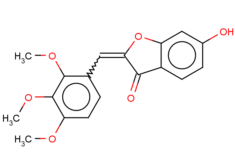6-hydroxy-2-[(2,3,4-trimethoxyphenyl)methylidene]-2,3-dihydro-1-benzofuran-3-one
