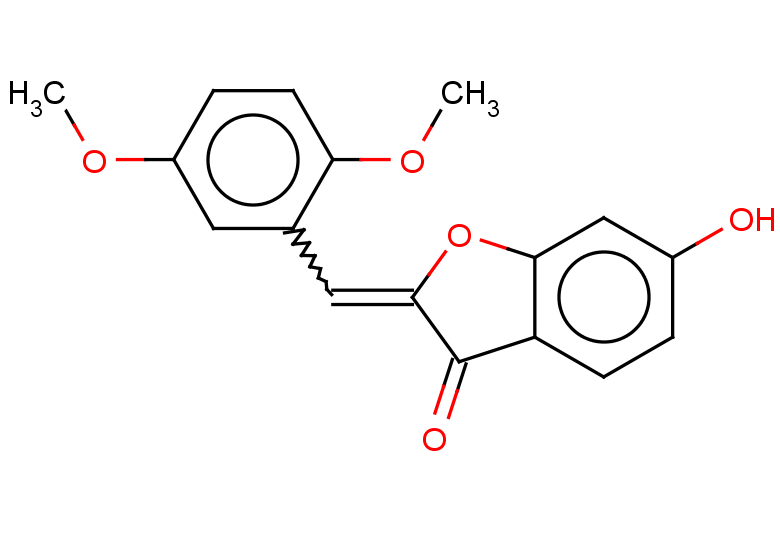 2-[(2,5-dimethoxyphenyl)methylidene]-6-hydroxy-2,3-dihydro-1-benzofuran-3-one