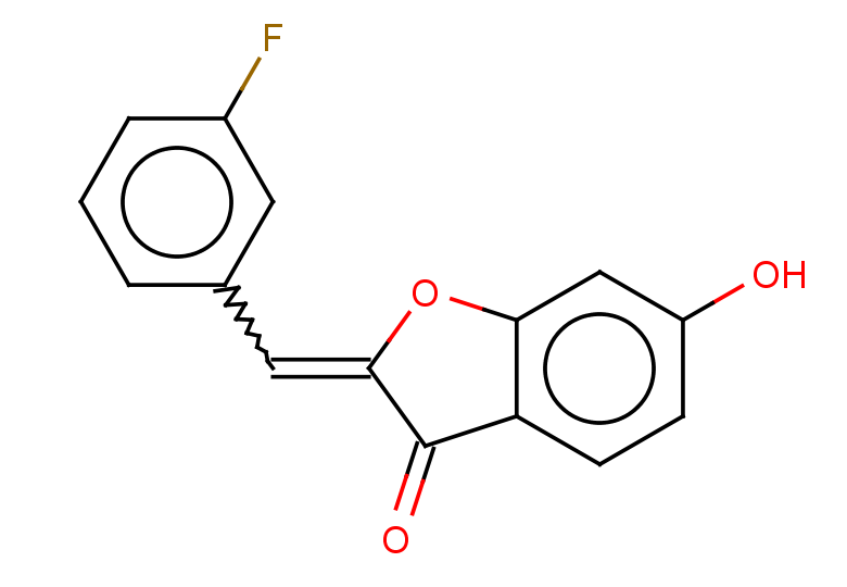 2-[(3-fluorophenyl)methylidene]-6-hydroxy-2,3-dihydro-1-benzofuran-3-one