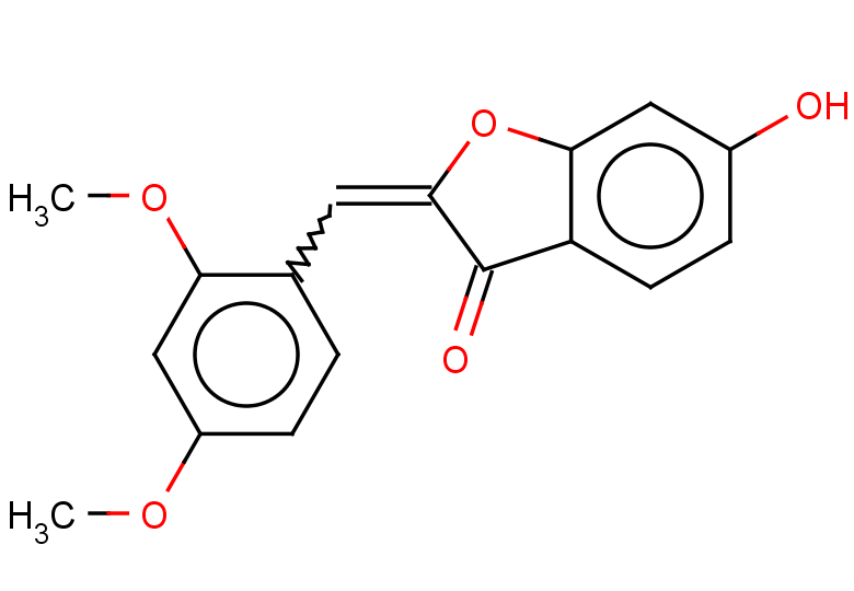 2-[(2,4-dimethoxyphenyl)methylidene]-6-hydroxy-2,3-dihydro-1-benzofuran-3-one
