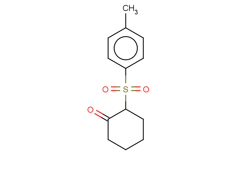 2-(4-methylbenzenesulfonyl)cyclohexan-1-one