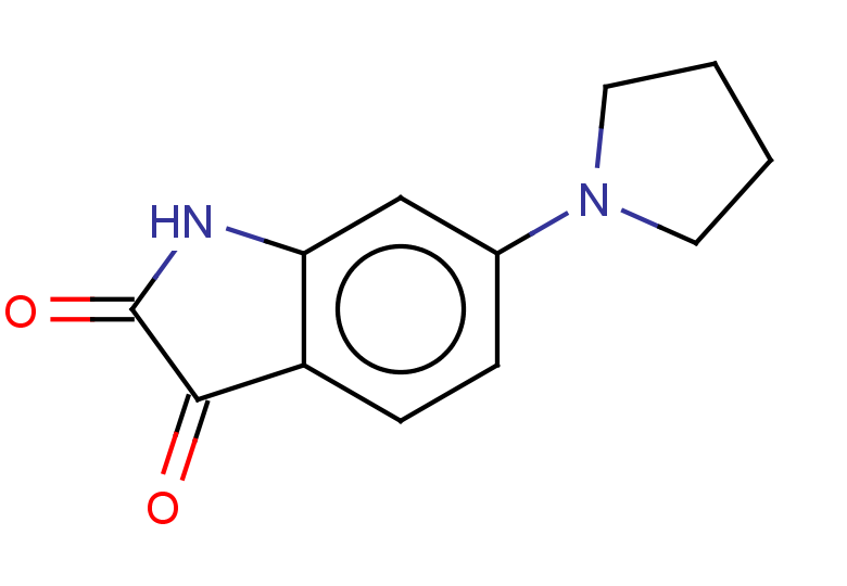 6-(pyrrolidin-1-yl)-2,3-dihydro-1H-indole-2,3-dione