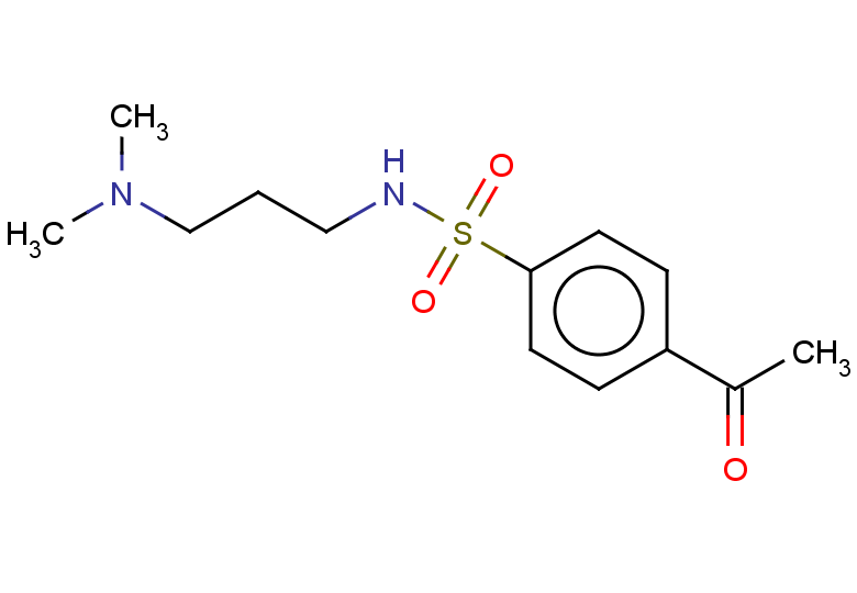 4-acetyl-N-[3-(dimethylamino)propyl]benzene-1-sulfonamide