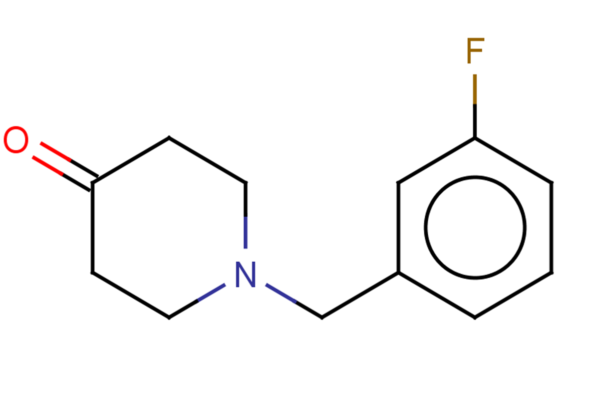 1-[(3-fluorophenyl)methyl]piperidin-4-one
