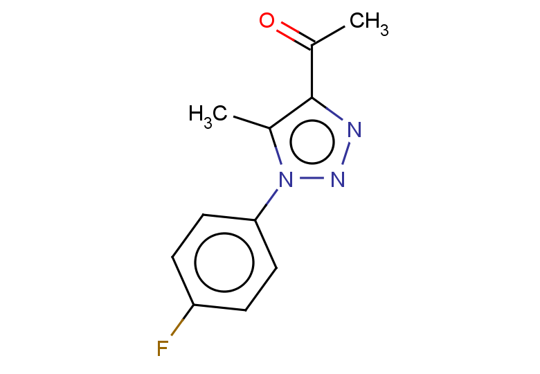 1-[1-(4-fluorophenyl)-5-methyl-1H-1,2,3-triazol-4-yl]ethan-1-one