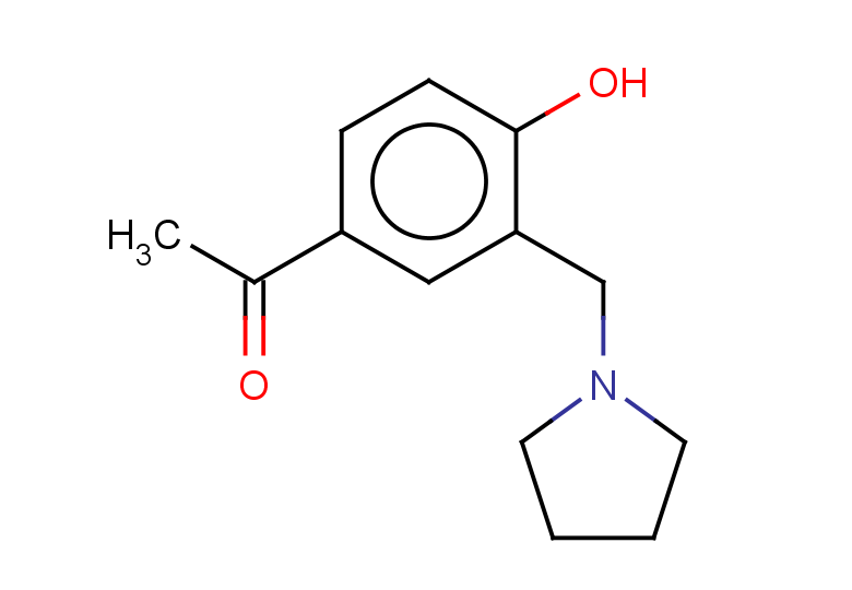 1-[4-hydroxy-3-(pyrrolidin-1-ylmethyl)phenyl]ethan-1-one