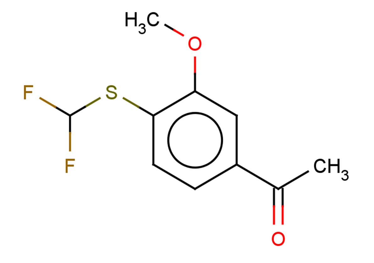 1-{4-[(difluoromethyl)sulfanyl]-3-methoxyphenyl}ethan-1-one
