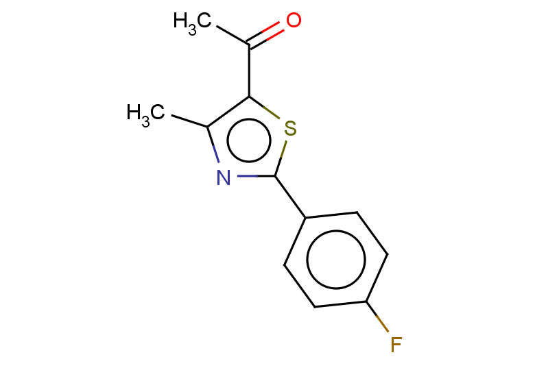 1-[2-(4-fluorophenyl)-4-methyl-1,3-thiazol-5-yl]ethan-1-one