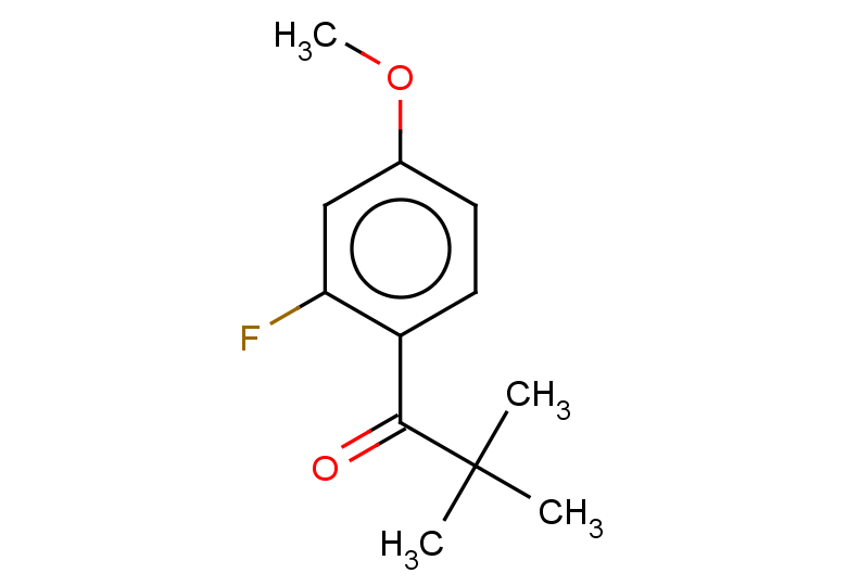 1-(2-fluoro-4-methoxyphenyl)-2,2-dimethylpropan-1-one