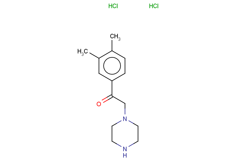 1-(3,4-dimethylphenyl)-2-(piperazin-1-yl)ethan-1-one dihydrochloride
