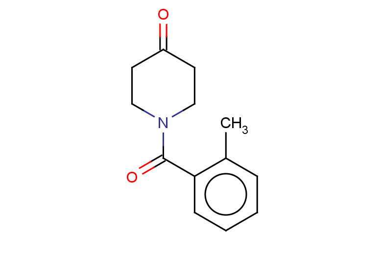 1-(2-methylbenzoyl)piperidin-4-one