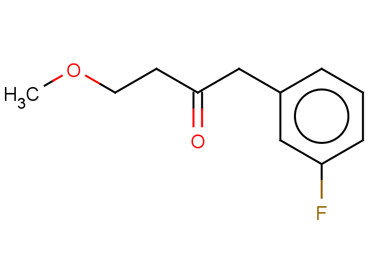1-(3-fluorophenyl)-4-methoxybutan-2-one