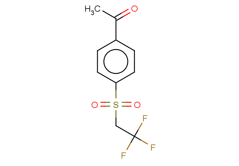 1-[4-(2,2,2-trifluoroethanesulfonyl)phenyl]ethan-1-one