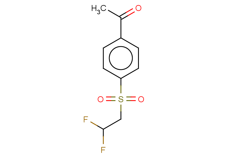 1-[4-(2,2-difluoroethanesulfonyl)phenyl]ethan-1-one