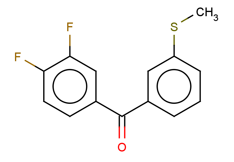 (3,4-difluorophenyl)[3-(methylsulfanyl)phenyl]methanone