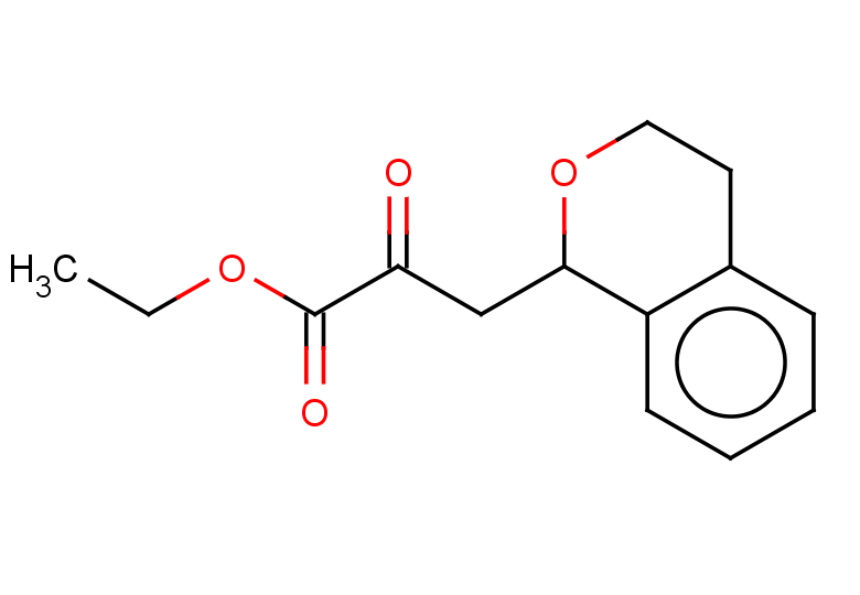 ethyl 3-(3,4-dihydro-1H-2-benzopyran-1-yl)-2-oxopropanoate