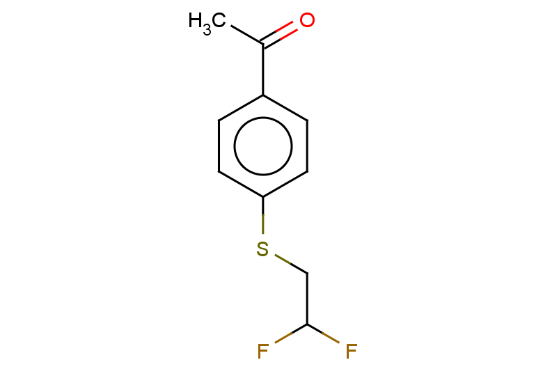 1-{4-[(2,2-difluoroethyl)sulfanyl]phenyl}ethan-1-one