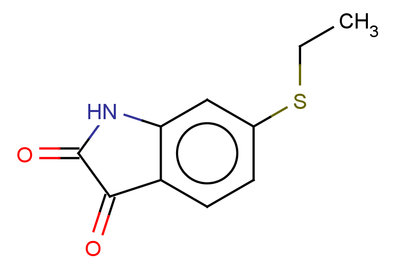 6-(ethylsulfanyl)-2,3-dihydro-1H-indole-2,3-dione
