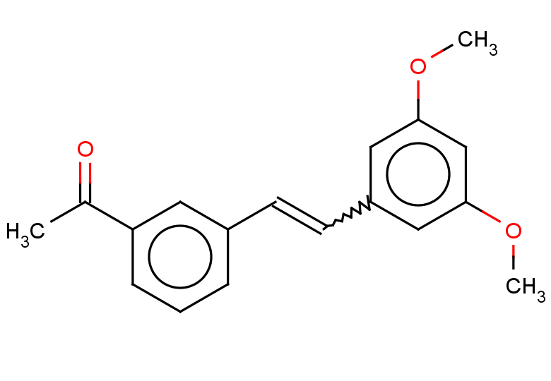 1-{3-[2-(3,5-dimethoxyphenyl)ethenyl]phenyl}ethan-1-one