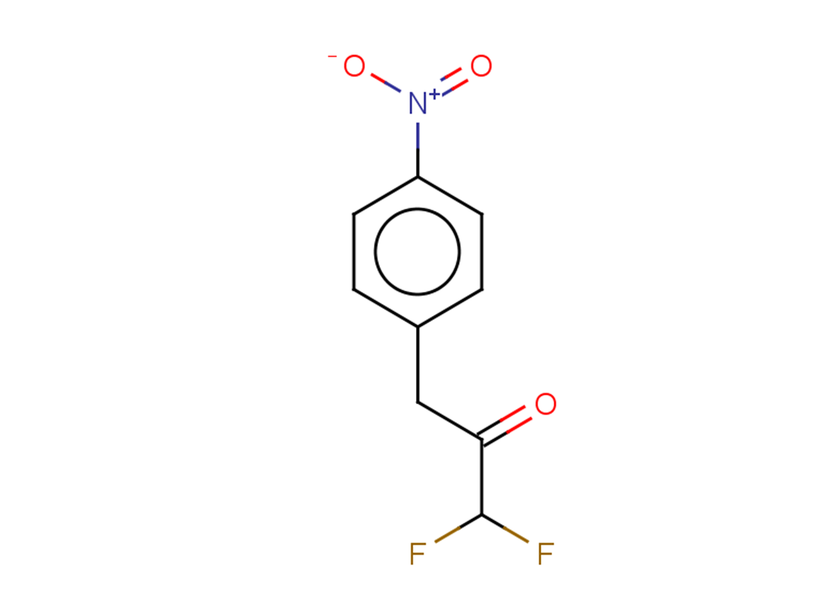1,1-difluoro-3-(4-nitrophenyl)propan-2-one