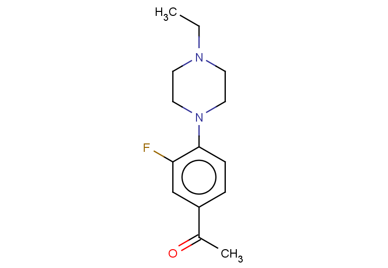 1-[4-(4-ethylpiperazin-1-yl)-3-fluorophenyl]ethan-1-one