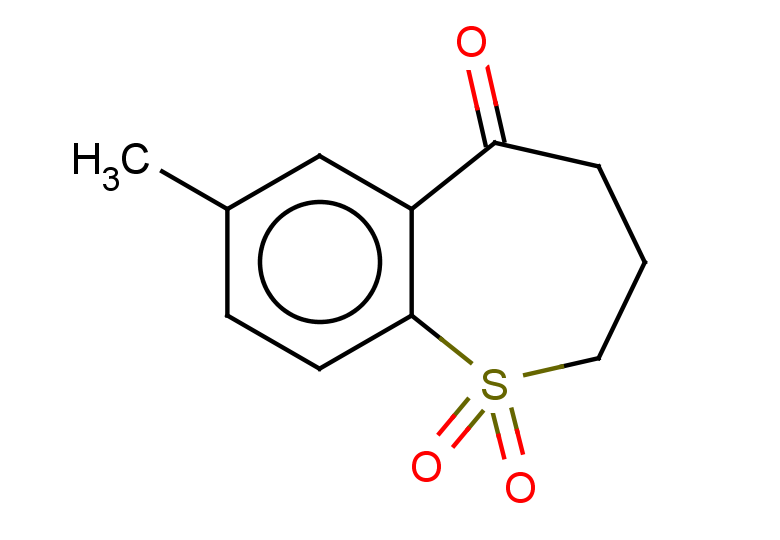 7-methyl-3,4-dihydrobenzo[b]thiepin-5(2H)-one 1,1-dioxide